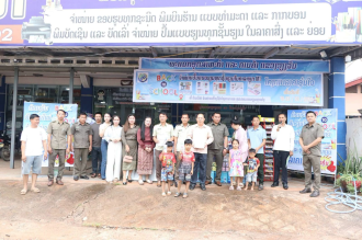Viengkham District Opens Policy-Price Educational Supplies Store